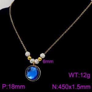 Off-price Necklace - KN89414-ZC