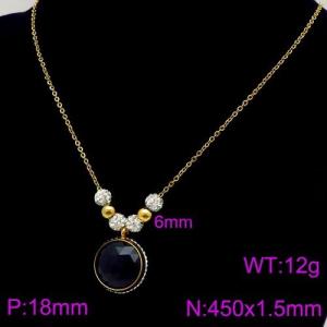 Off-price Necklace - KN89415-ZC
