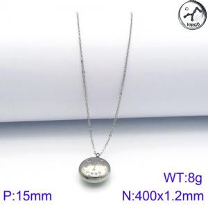 Stainless Steel Necklace - KN89801-KFC
