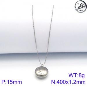 Stainless Steel Necklace - KN89802-KFC