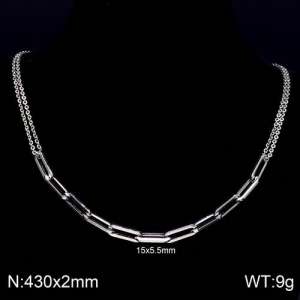 Stainless Steel Necklace - KN89962-Z