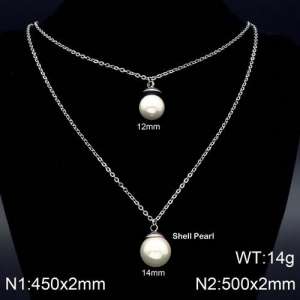 Stainless Steel Necklace - KN89967-Z