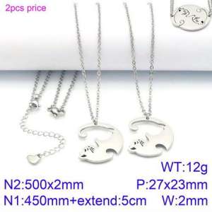 Stainless Steel Necklace - KN90119-Z