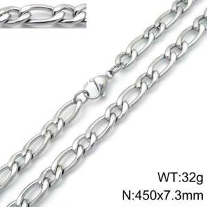 Stainless Steel Necklace - KN90542-Z