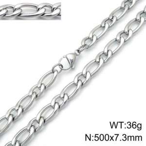Stainless Steel Necklace - KN90543-Z