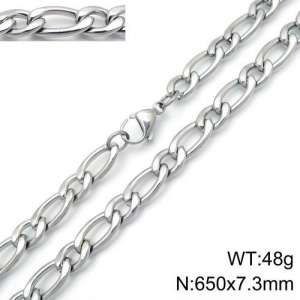Stainless Steel Necklace - KN90546-Z