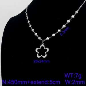 Stainless Steel Necklace - KN91324-Z