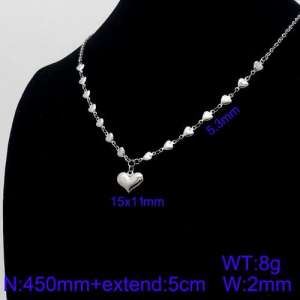 Stainless Steel Necklace - KN91328-Z