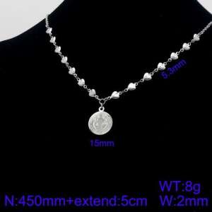 Stainless Steel Necklace - KN91329-Z