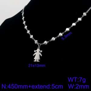 Stainless Steel Necklace - KN91330-Z