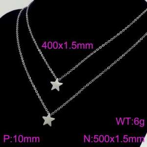 Stainless Steel Necklace - KN91435-Z
