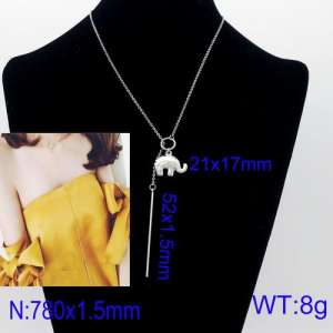 Stainless Steel Necklace - KN91630-Z
