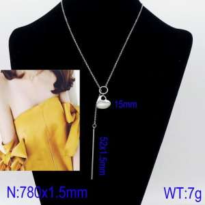 Stainless Steel Necklace - KN91632-Z