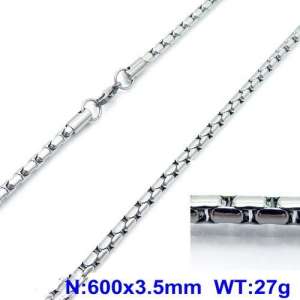 Stainless Steel Necklace - KN92109-Z