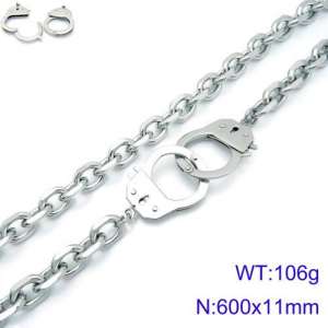 Stainless Steel Necklace - KN93343-Z
