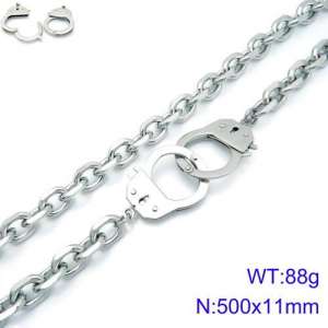 Stainless Steel Necklace - KN93345-Z
