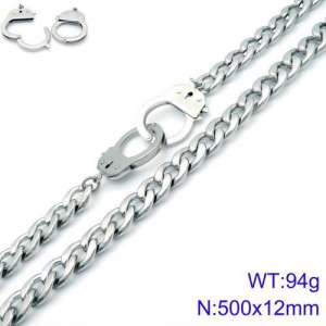 Stainless Steel Necklace - KN93347-Z