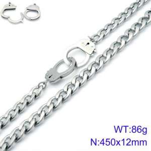 Stainless Steel Necklace - KN93348-Z