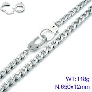Stainless Steel Necklace - KN93349-Z