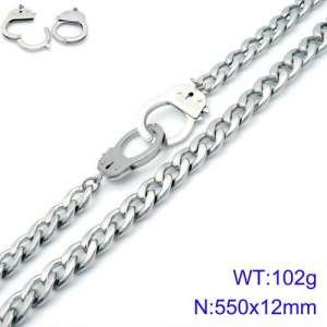 Stainless Steel Necklace - KN93351-Z
