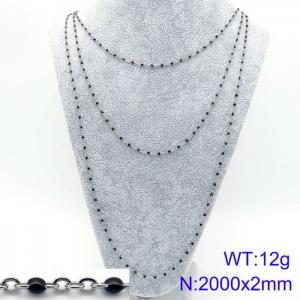 Stainless Steel Necklace - KN93611-Z