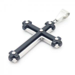 Stainless Steel Cross Pendant - KP100298-HR