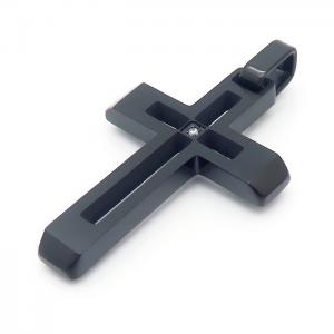 Stainless Steel Cross Pendant - KP100307-HR