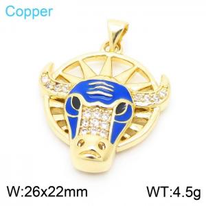 Copper Pendant - KP100512-Z