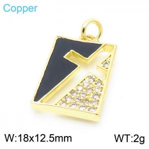 Copper Pendant - KP100529-Z
