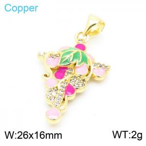 Copper Pendant - KP100535-Z