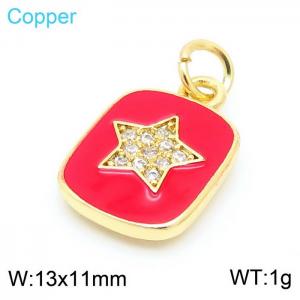 Copper Pendant - KP100552-Z