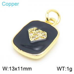 Copper Pendant - KP100555-Z