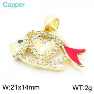 Copper Pendant - KP100564-Z-