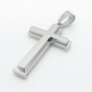 Stainless Steel Cross Pendant - KP115600-HR