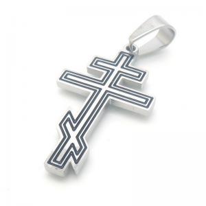 Stainless Steel Cross Pendant - KP115602-HR