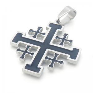 Stainless Steel Cross Pendant - KP115604-HR