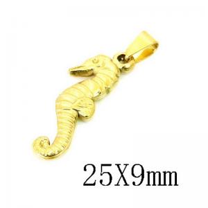 Stainless Steel Gold-plating Pendant - KP115731-NT