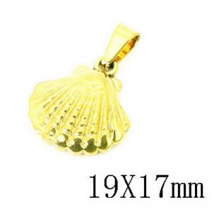 Stainless Steel Gold-plating Pendant - KP115745-NT