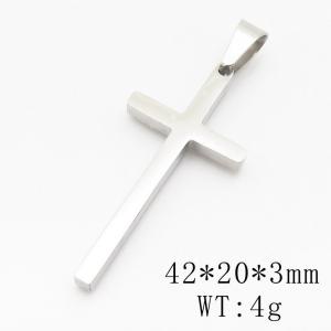 Stainless Steel Cross Pendant - KP115763-RR