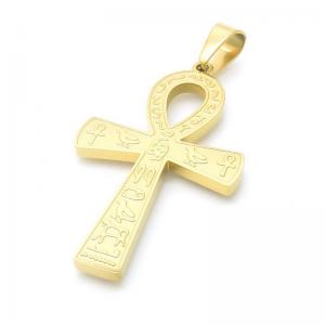 Stainless Steel Cross Pendant - KP115815-HR