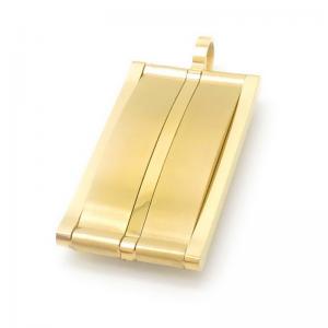 Stainless Steel Gold-plating Pendant - KP115819-HR