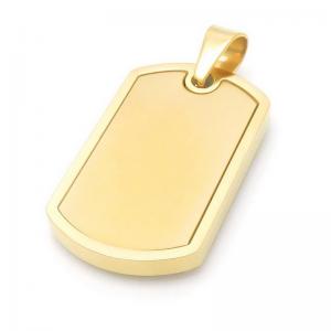 Stainless Steel Gold-plating Pendant - KP115827-HR