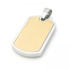 Stainless Steel Gold-plating Pendant - KP115830-HR