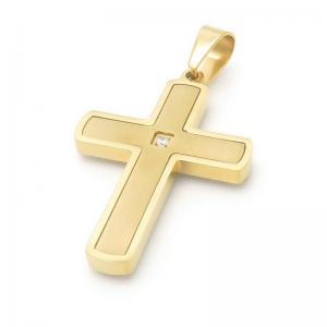 Stainless Steel Cross Pendant - KP115837-HR