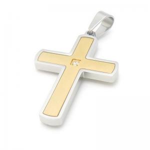 Stainless Steel Cross Pendant - KP115841-HR