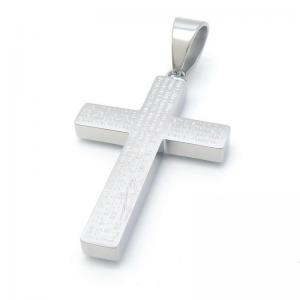 Stainless Steel Cross Pendant - KP115842-HR