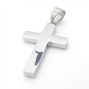 Stainless Steel Cross Pendant - KP115846-HR