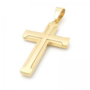 Stainless Steel Cross Pendant - KP115857-HR