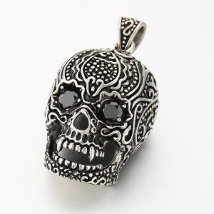 Stainless Skull Pendants - KP115886-TOM