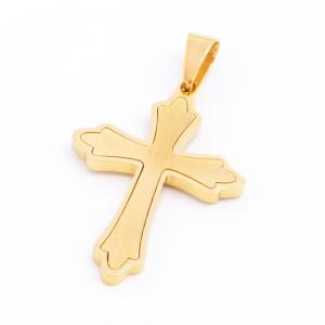 Stainless Steel Cross Pendant - KP116220-HR